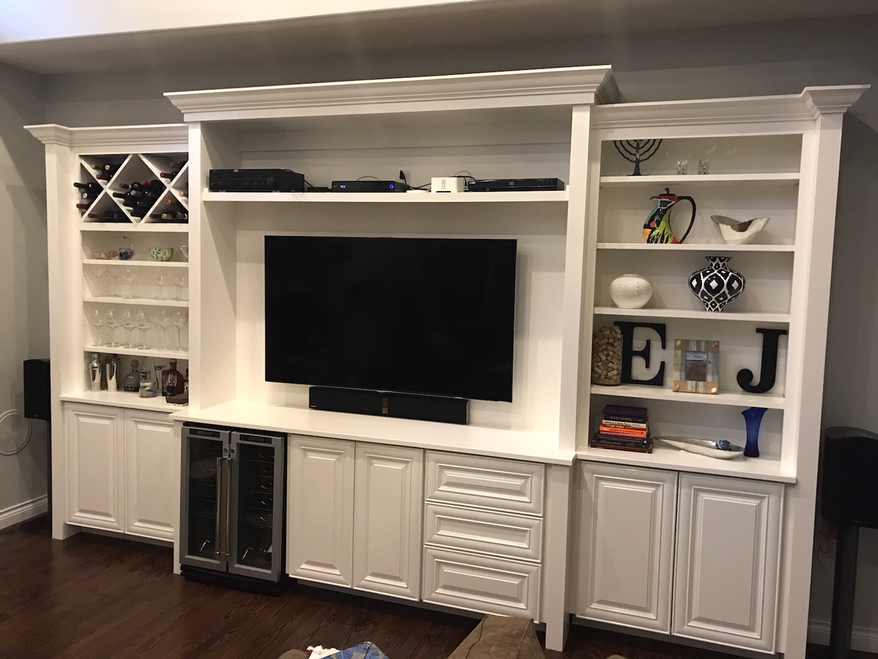 Media Units | Trim Works Custom Carpentry | Denver, CO